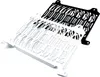 Motorrad Radiator Schutzabdeckung Grill Guard Grill Schutz Produktbild-Vorschau 2