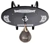 A speedball platform with a leather speedbag attached, mounted on a white background. Produktbild-Vorschau