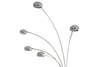 SalesFever Stehleuchte Five Fingers 210 cm | bewegliche Produktbild-Vorschau 2