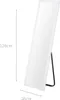 H&S Decoration | Standspiegel - Spiegel - 25 x 125 cm - Produktbild-Vorschau 8