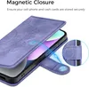 Lila iPhone 14 Wallet Case Flip Handyhülle Kunstleder mit Produktbild-Vorschau 4