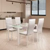 Esstisch-Set BEALIFE 110x70x75 cm mit 4 PolyurethanStühlen Produktbild-Vorschau 2