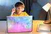 MuchoWow® Laptop Aufkleber Sticker Cover Aquarell - Rosa - Produktbild-Vorschau 3