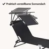 Infinity Goods Sonnenliege mit Sonnenschirm – Produktbild-Vorschau 5