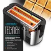 Arendo Langschlitztoaster, 1500 W, geschikt voor 4 Productafbeelding-voorbeeld 4