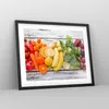 Gerahmtes Poster - Schwarzer Rahmen - Essen Gemüse Essen Produktbild-Vorschau 8