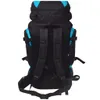 Wanderrucksack XXL 75 L Schwarz und Blau - Rucksäcke Produktbild-Vorschau 4