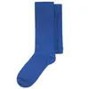 Herenkousenbroek van katoen, effen kleur, cornflowerblauw, Productafbeelding-voorbeeld 2
