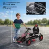 HOMCOM Gokart, detské vozidlo s pedálmi, šliapacie autíčko, Náhľad obrázku produktu 3