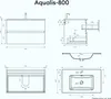doporro Meuble de Salle de Bain Suspendu Aspect de Chêne Voir les images du produit 7