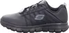 A side view of a black Skechers athletic shoe. Anteprima dell’immagine prodotto