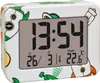 A digital alarm clock with a cartoonish design. Produktbild-Vorschau