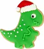 Tagliabiscotti Birkmann Christmas T-Rex, con interno in Anteprima dell’immagine prodotto 4