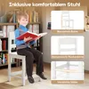 COSTWAY Bureau set voor kinderen met stoel, kinderbureau Productafbeelding-voorbeeld 6