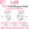 LALILL Schleifkappen LUX 50 Stück – weiße Fräskappen für Produktbild-Vorschau 3