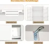Merax Küchenschrank mit 2 Regaltüren, Sideboard mit Produktbild-Vorschau 8
