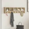 vidaXL Wandmontierter nachttisch Sonoma-Eiche 100 x 16 x 26 Produktbild-Vorschau 2
