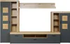 Tyler bibliothèque système chêneReproduction, gris. Voir les images du produit 1