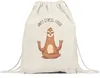 Anti-Stress Turnbeutel Gymsack Meditation Lustig Spruch Produktbild-Vorschau 1