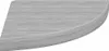 vidaXL Eck-Schweberegal Betongrau 35x35x3,8 cm MDF Produktbild-Vorschau 6