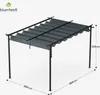 Blumfeldt Pergola 3x4 m - polyesterová strecha odolná voči Náhľad obrázku produktu 8