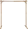 Arche de mariage marron clair 225 x 95 x 226 cm Bois massif Voir les images du produit 3