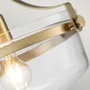 Lampa sufitowa Penn Station szczotkowany mosiądz 1xE27x60W Podgląd zdjęcia produktu 4