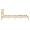 vidaXL Massivholzbett Kiefer 140x190 cm Produktbild-Vorschau 5