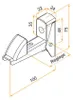 Automatischer Stopper Aluminium einfache Klappe BURGAUD Produktbild-Vorschau 2