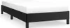 vidaXL Bettgestell Schwarz 80x200 cm Kunstleder Produktbild-Vorschau 1