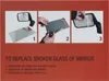 Carpoint Spiegelreparationsset 175x250mm Produktbild-Vorschau 6