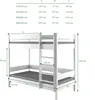 Etagenbett Diego 140x70 Kinderbett mit Rausfallschutz & Produktbild-Vorschau 5