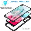 An exploded view of a phone case with its components separated. Produktbild-Vorschau