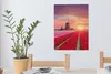MuchoWow® - Leinwandbilder - Blumen - Windmühle - Tulpen - Produktbild-Vorschau 6