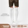 Lange Trachtensocken trachtenstrümpfe overknee Strümpfe Produktbild-Vorschau 3