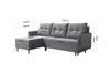 Easy4You Ecksofa FERN Marineblau L-Form – 222x93x145 cm - Produktbild-Vorschau 2
