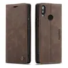 Huawei P Smart 2019 Custodia, Retro Custodia in Finto Anteprima dell’immagine prodotto 1