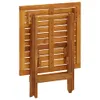 vidaXL Tavolo da bistrot 46x46x47 cm in legno massiccio di Anteprima dell’immagine prodotto 4