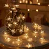 Guirlande LED 10 m Étoiles - Blanc - Décoration Lumineuse Voir les images du produit 2