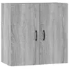 vidaXL Nástěnná skříňka Grey Sonoma 60x31x60 cm Dřevěný Náhled obrázku produktu 1
