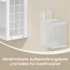 VASAGLE Hängeschrank Badezimmer mit Spiegel, 2 Türen, Produktbild-Vorschau 5