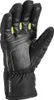 A black ski glove with green accents shown from the palm side. Produktbild-Vorschau