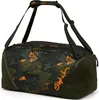 A studio shot of a duffel bag with a camouflage pattern. Produktbild-Vorschau