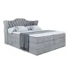 ALTDECOR Boxspringbett mit 2 Matratzen und Topper - 160x200 Produktbild-Vorschau 2
