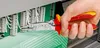 Knipex 13 96 200, Spitzzange, Stahl, Kunststoff, Orange, Produktbild-Vorschau 3