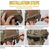OneTigris Airsoft Helm, Mich 2000 Paintball Helm mit Maske Produktbild-Vorschau 5