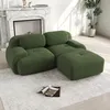 Clinvia 82'' Ecksofa aus weichem Cordstoff, modular Produktbild-Vorschau 2