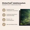KitchenYeah© Herdabdeckplatte Wald - Weg - Sonne - Bäume - Produktbild-Vorschau 6