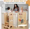 Olvy Leerstoel vanaf 1 jaar – 4-in-1 Montessori leertoren Productafbeelding-voorbeeld 4