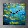 Coloray Uhr auf Leinwand 30x30 cm Wand Uhr Dekoration Produktbild-Vorschau 2